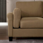 Modern Double Arm Sofa,Deep Seat Couch,Pillowed Back Cushions,Durable Upholstered Fabric - Image 5
