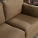 Modern Double Arm Sofa,Deep Seat Couch,Pillowed Back Cushions,Durable Upholstered Fabric - Image 7
