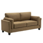 Modern Double Arm Sofa,Deep Seat Couch,Pillowed Back Cushions,Durable Upholstered Fabric - Image 10