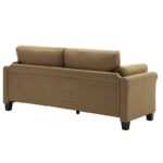 Modern Double Arm Sofa,Deep Seat Couch,Pillowed Back Cushions,Durable Upholstered Fabric - Image 11