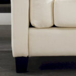 Modern Double Arm Sofa,Deep Seat Couch,Pillowed Back Cushions,Durable Upholstered Fabric - Image 17