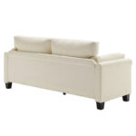 Modern Double Arm Sofa,Deep Seat Couch,Pillowed Back Cushions,Durable Upholstered Fabric - Image 20