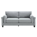 Modern Double Arm Sofa,Deep Seat Couch,Pillowed Back Cushions,Durable Upholstered Fabric - Image 27