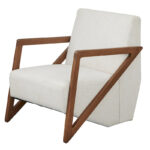 Pamela Mid-century Triangular Chair - Image 8