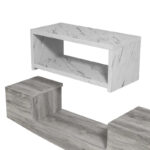 Contemporary 63-inch 1-Shelf Floating TV Console with Drawer and Lift-top Storage by - Image 11