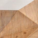 Three-dimensional Embossed Pattern Design American Retro Style Coffee Table - Image 13