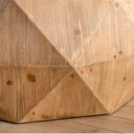 Three-dimensional Embossed Pattern Design American Retro Style Coffee Table - Image 15