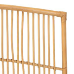 Malvina Modern Bohemian Natural Rattan Wall-mountable Headboard-Queen - Image 4