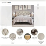 Classic Linen Button Tufted Upholstered Platform Bed - Image 16