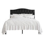 Classic Linen Button Tufted Upholstered Platform Bed - Image 22