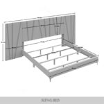 Contemporary Luxury Wall Panel Bed - Image 7