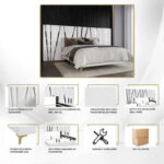 Contemporary Luxury Wall Panel Bed - Image 8