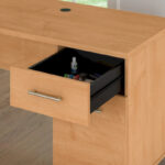 Somerset 60W Office Computer Desk with Drawers - Image 5