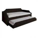 Elegance Linen Upholstered Twin Size Daybed with Trundle - Image 13