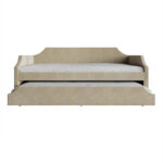 Elegance Linen Upholstered Twin Size Daybed with Trundle - Image 20