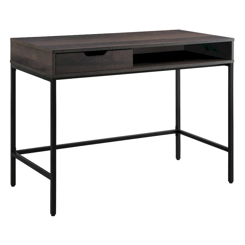 9285479923871_559427 Contempo 40 Desk with Drawer and Shelf - Image 1