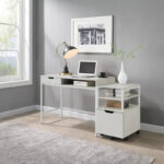 Contempo 40 Desk with Drawer and Shelf - Image 20