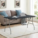 Folding Table Foldable Table Portable Collapsible Table Multipurpose Rectangular Resin Fold Up Table for Outdoor Camping - Image 32