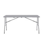 Folding Table Foldable Table Portable Collapsible Table Multipurpose Rectangular Resin Fold Up Table for Outdoor Camping - Image 27
