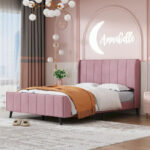 Full Size Upholstered Platform Bed - Image 30