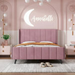 Full Size Upholstered Platform Bed - Image 2