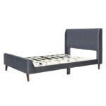 Full Size Upholstered Platform Bed - Image 8