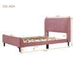 Full Size Upholstered Platform Bed - Image 20