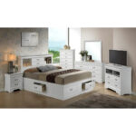 Louis Philippe Full Storage Platform Bed with 6 Storage Drawers - Image 29