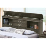 Louis Philippe Full Storage Platform Bed with 6 Storage Drawers - Image 4