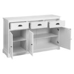 Multifunctional Wooden Buffet Sideboard Console Storage Cabinet - Image 2