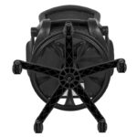 Mid-Back Mesh Ergonomic Drafting Chair with Foot Ring and Flip-Up Arms - Image 14