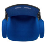 Mid-Back Mesh Ergonomic Drafting Chair with Foot Ring and Flip-Up Arms - Image 28