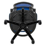 Mid-Back Mesh Ergonomic Drafting Chair with Foot Ring and Flip-Up Arms - Image 29