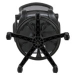 Mid-Back Mesh Ergonomic Drafting Chair with Foot Ring and Flip-Up Arms - Image 42