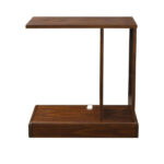 Monroe C-Table with Concealed Drawer, Concealment Furniture - Image 9