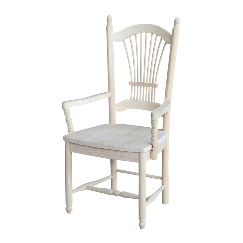 9319912833183_556204 Sheafback Chair with Arms - Image 1