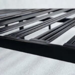 Queen size Metal Platform Bed Frame with Heavy Duty Steel Slats - Image 3