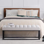Modern Metal Base Upholstered Bench for Bedroom for Entryway - Image 38