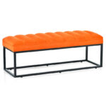 Modern Metal Base Upholstered Bench for Bedroom for Entryway - Image 20