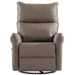 Modern PU Leather Rocker Seating Glider Swivel Recliner Chair - Image 5