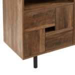 60 Wood Media Console TV Stand Classic Entertainment Center - Image 9