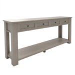 Console Table/Sofa Table with Storage Drawers and Bottom Shelf for Entryway Hallway - Image 8