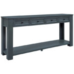 Console Table/Sofa Table with Storage Drawers and Bottom Shelf for Entryway Hallway - Image 32