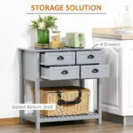 Coffee Bar Cabinet - 15.75D x 31.5W x 31.5H - Image 4