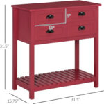Coffee Bar Cabinet - 15.75D x 31.5W x 31.5H - Image 7