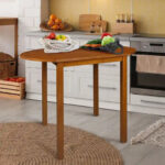 Wings Solid Wood Dining Room Drop Leaf Table - 39.25W x 23.25D x 29H - Image 4
