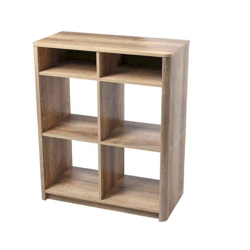 9423112437919_552214 Console Table Shelf with 4 Square Cube Storage Compartments - Image 1