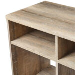 Console Table Shelf with 4 Square Cube Storage Compartments - Image 7