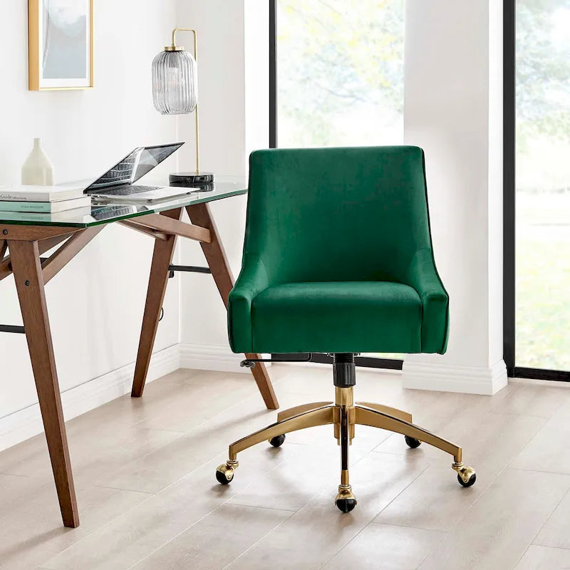 9423136850079_552359 Discern Performance Velvet Office Chair - Image 1
