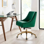 Discern Performance Velvet Office Chair - Image 6